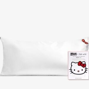 Kitsch x Hello Kitty Satin King Pillowcase - White